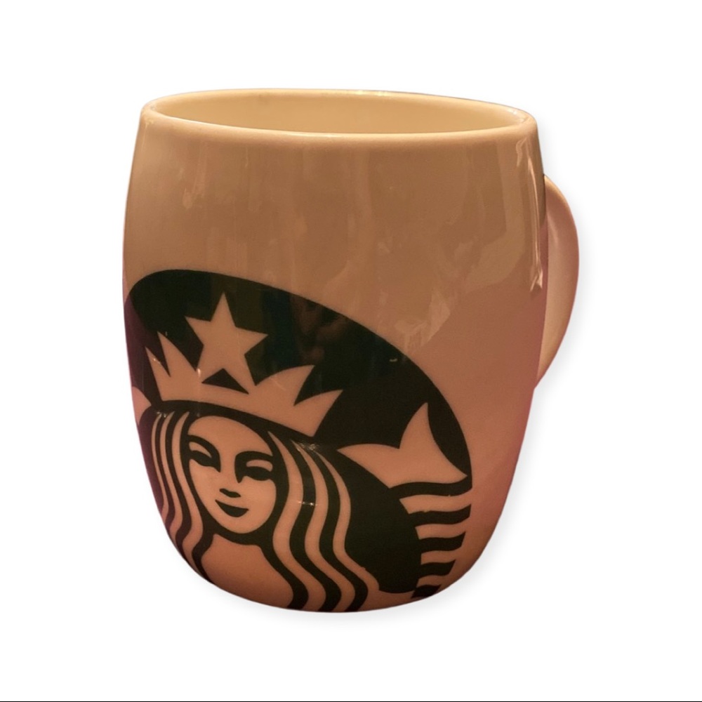 Starbucks barrel large logo mug 2009